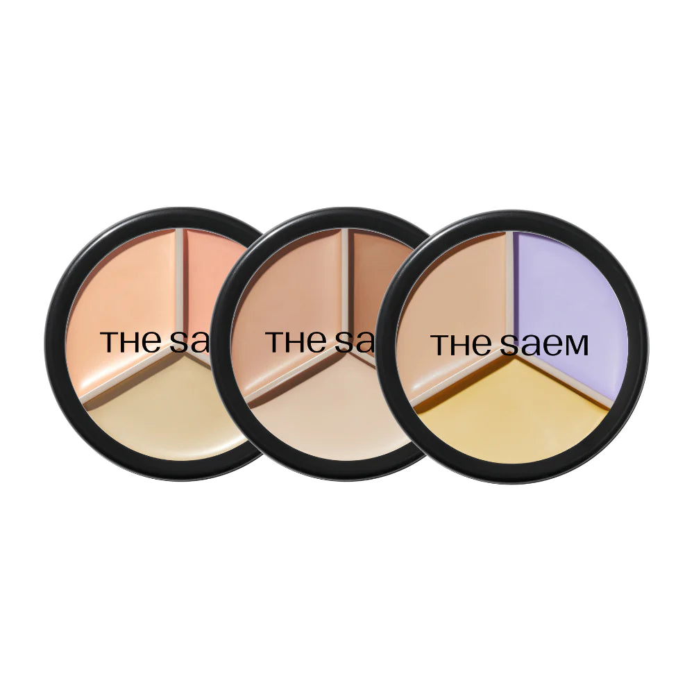THE SAEM Cover Perfection Triple Pot Concealer