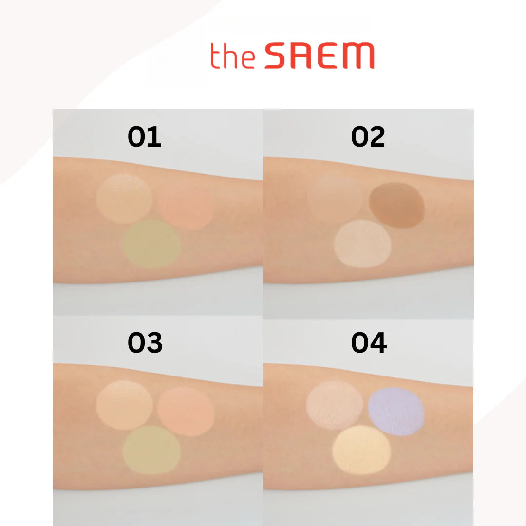 THE SAEM Cover Perfection Triple Pot Concealer