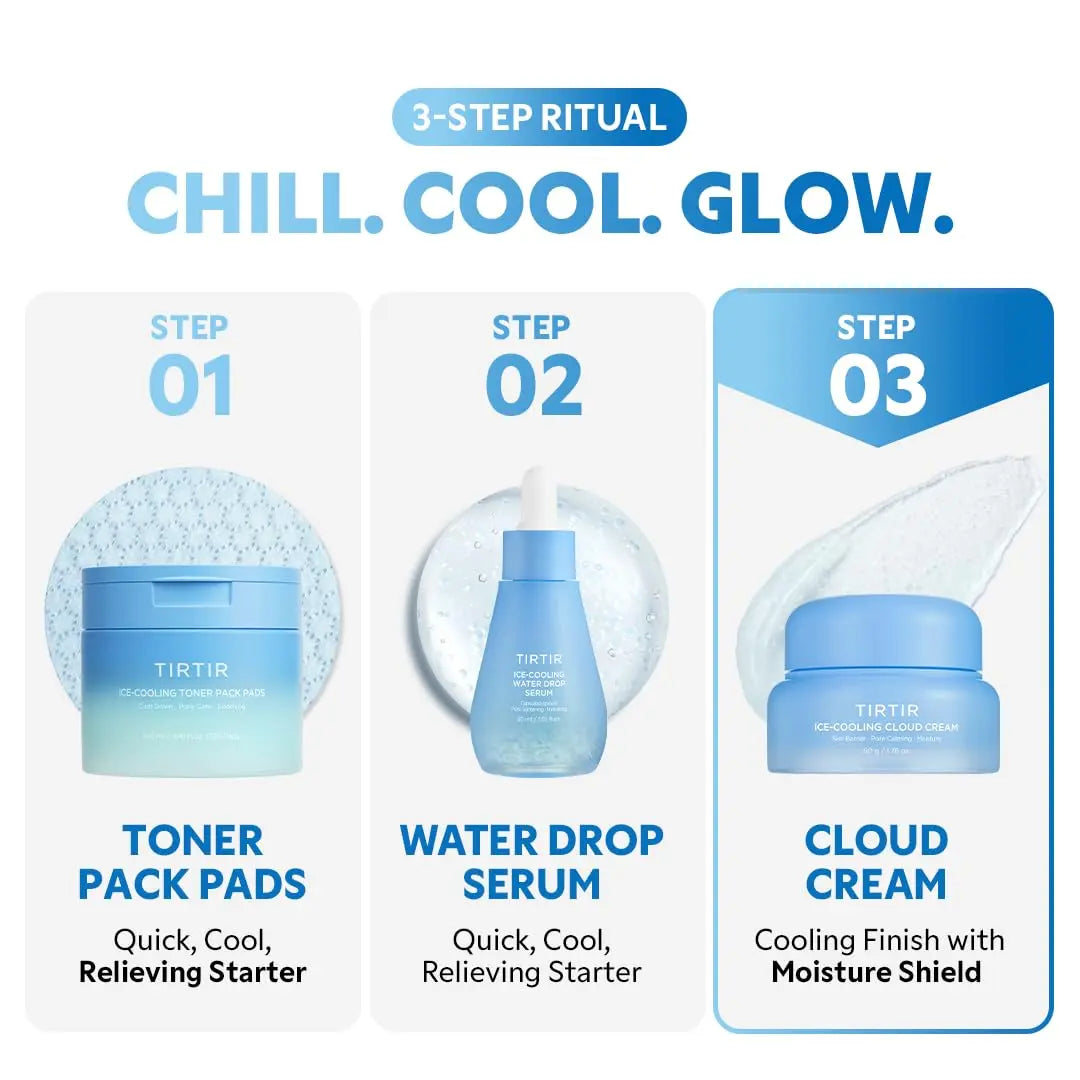 TIRTIR Ice-Cooling Toner Pack Pads TIRTIR