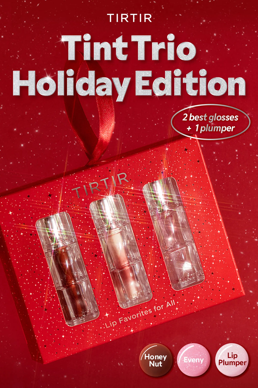TIRTIR Lip Tint Trio Set Holiday Edition