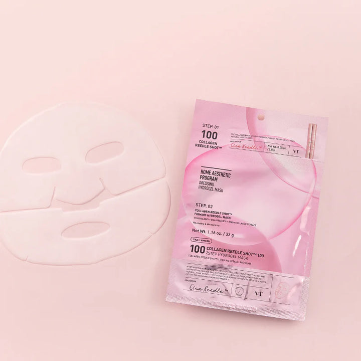 VT Cosmetics Collagen Reedle Shot 100 2 Step Hydrogel Mask