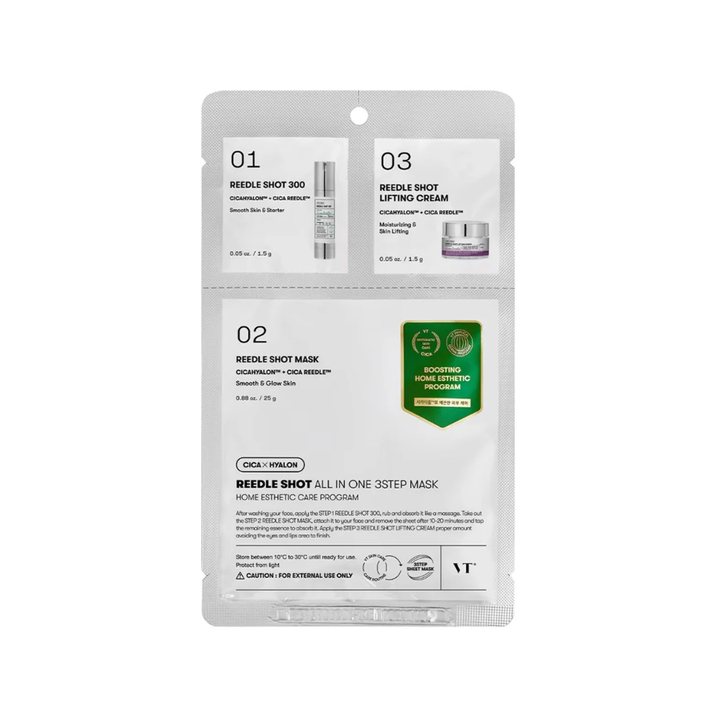 VT Reedle Shot All-In-One 3-Step Mask