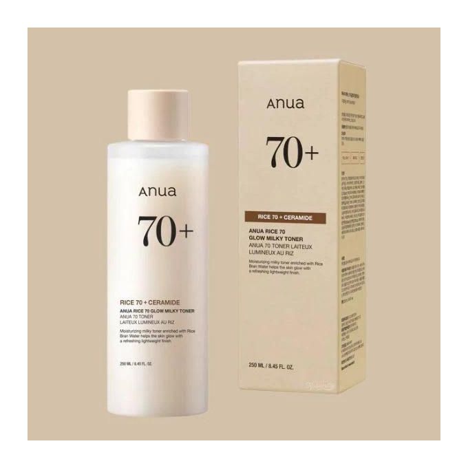 Tonique laiteux éclat Anua Rice 70