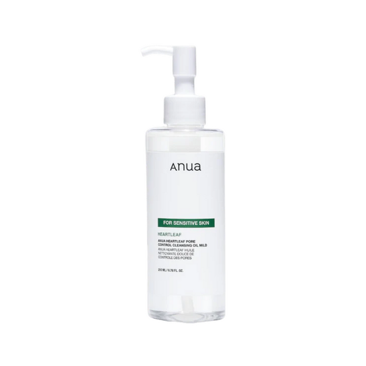 Huile nettoyante douce pour le contrôle des pores Anua Heartleaf