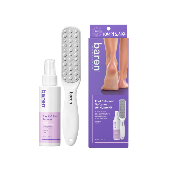 Baren Foot Exfoliant Softener At Home Kit