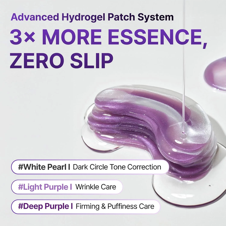 CENTELLIAN24 360 Shot PDRN Glowing Eye Patch hydrogel system 3x more essence zero slip