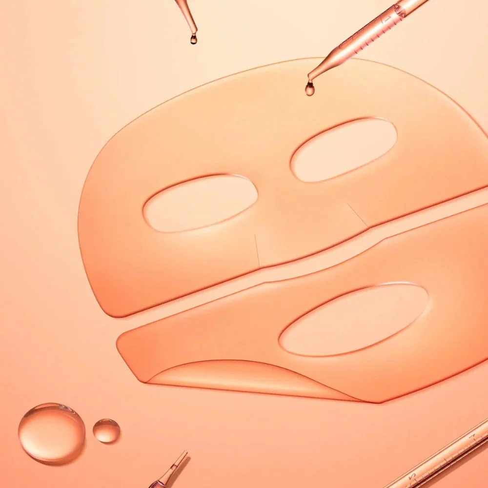 CENTELLIAN24 Madeca Lab PDRN Skin Tightening Glow Gel Mask hydrogel sheet texture with essence droppers