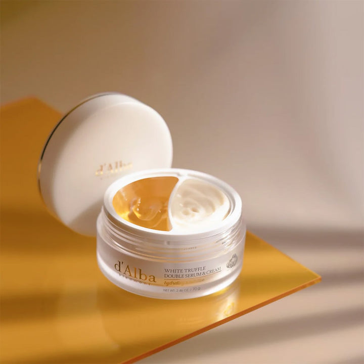 d'Alba White Truffle Double Serum & Cream 70g