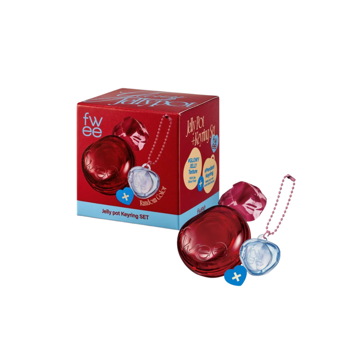 fwee Lip&Cheek Glowy Jelly Pot Keyring Set