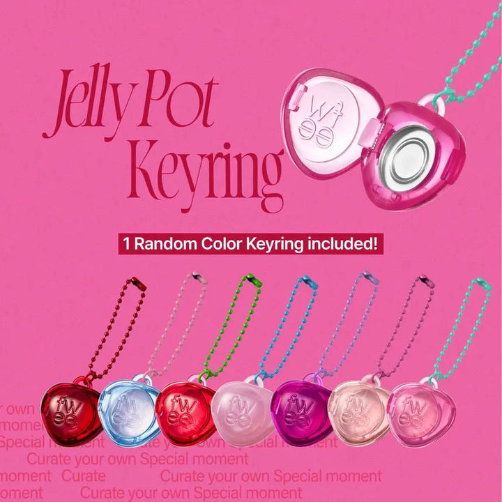 fwee Lip&Cheek Glowy Jelly Pot Keyring Set