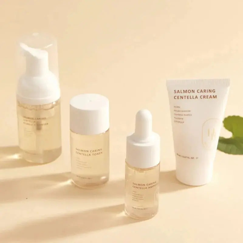 HEVEBLUE Salmon Caring Centella Special Travel Kit