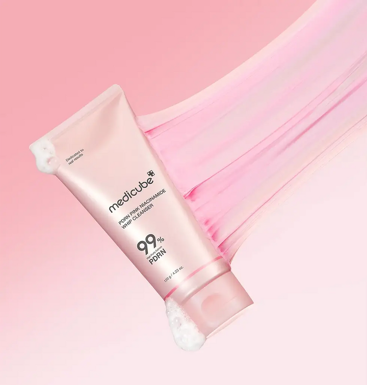 Medicube PDRN pink niacinamide whip cleanser