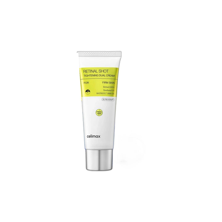 Celimax THE VITA-A Retinal Shot Tightening Dual Cream - cut-out hero product photo on white background
