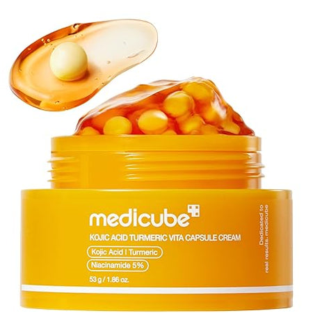 Crème en capsules Medicube à l'acide kojique, au curcuma et à la vitamine