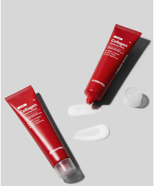 Masque enveloppant au lacto-collagène rouge MEDI-PEEL