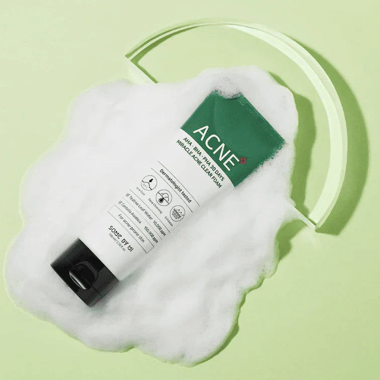 Some By Mi AHA BHA PHA 30 jours Miracle Acne Clear Foam